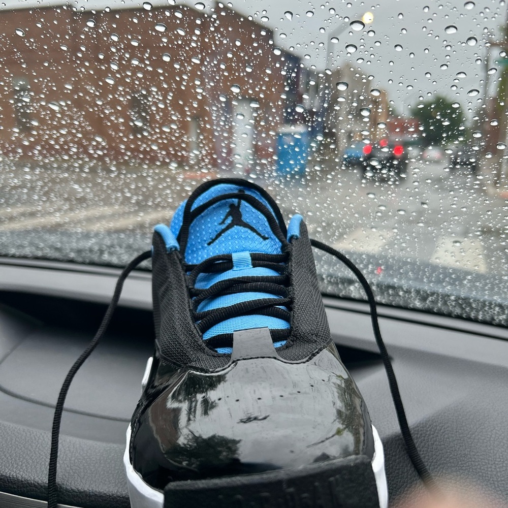 Jordan Athletic Shoes - Black and Blue